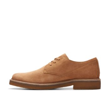 Clarkdalederby - Light Tan Suede