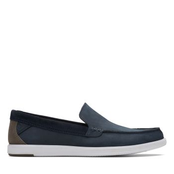 Bratton Loafer - Navy Nubuck