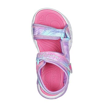Flutter Hearts Sandal - Pink Multi